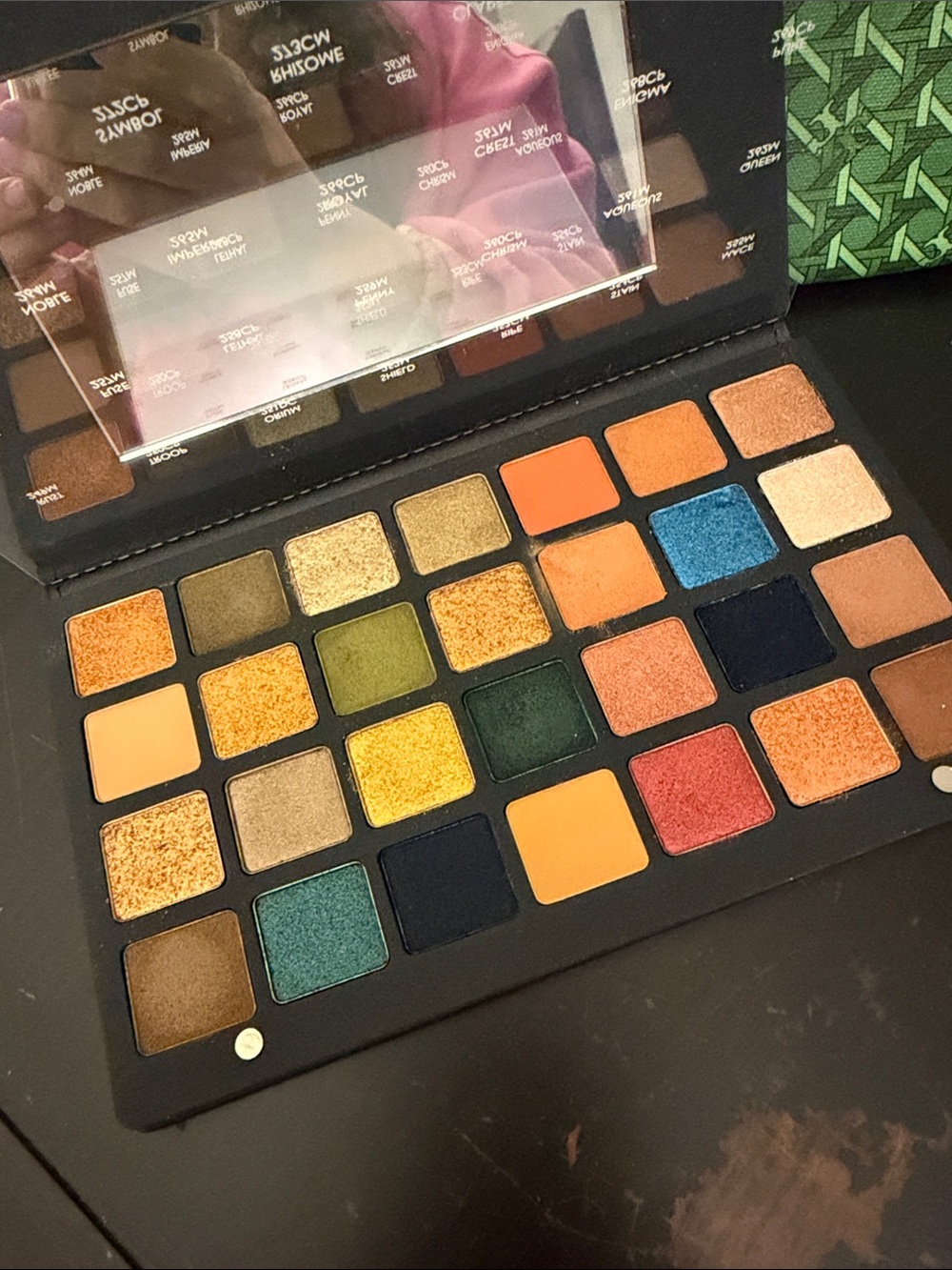 Natasha Denona Eyeshadow Palette - Black Vegan Leather